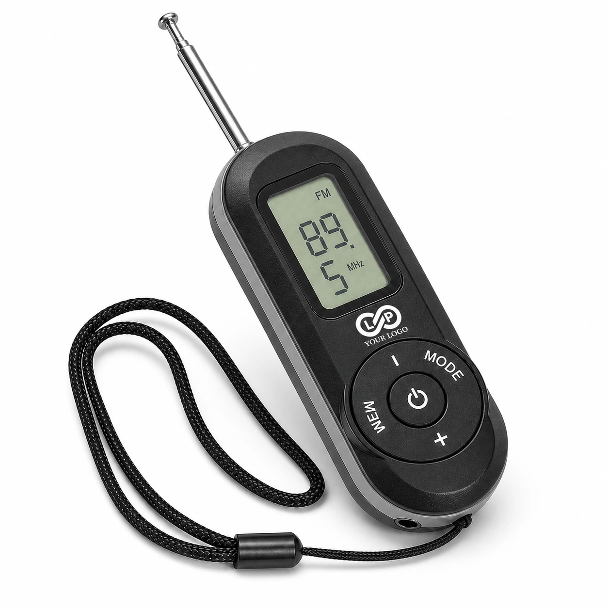 Portable Mini Stereo Digital Display FM Radio