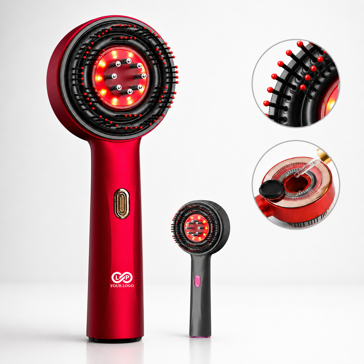 Multi Function Electric Oil Diffuser Hair Massage Comb