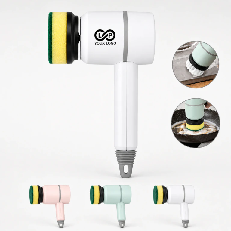 Electric Handheld Multifunctional Household Cleaning Brush