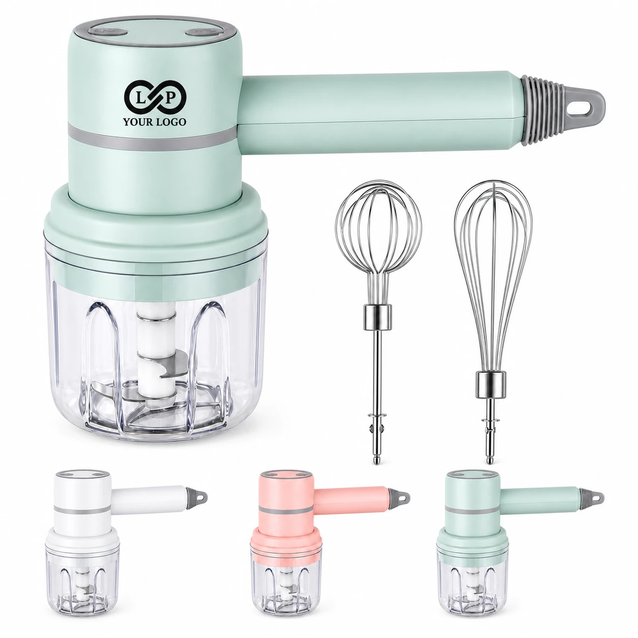 3-in-1 Wireless Electric Hand Mixer for Baking