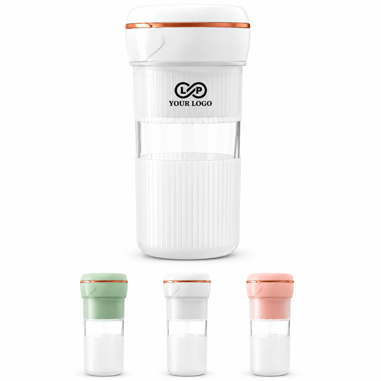 Portable Electric Plastic Juicer for Shakes and Smoothies