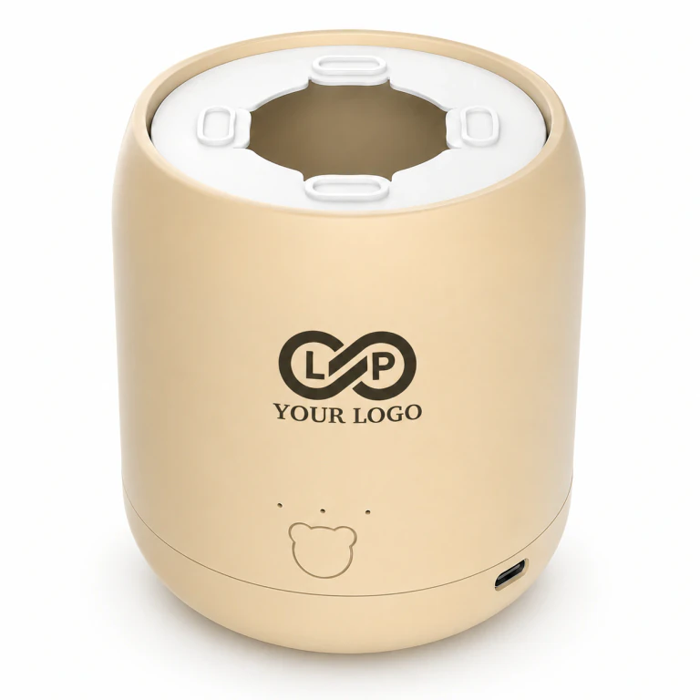 Electric Baby Milk Bottle Shaker with 360 Degree Rotation