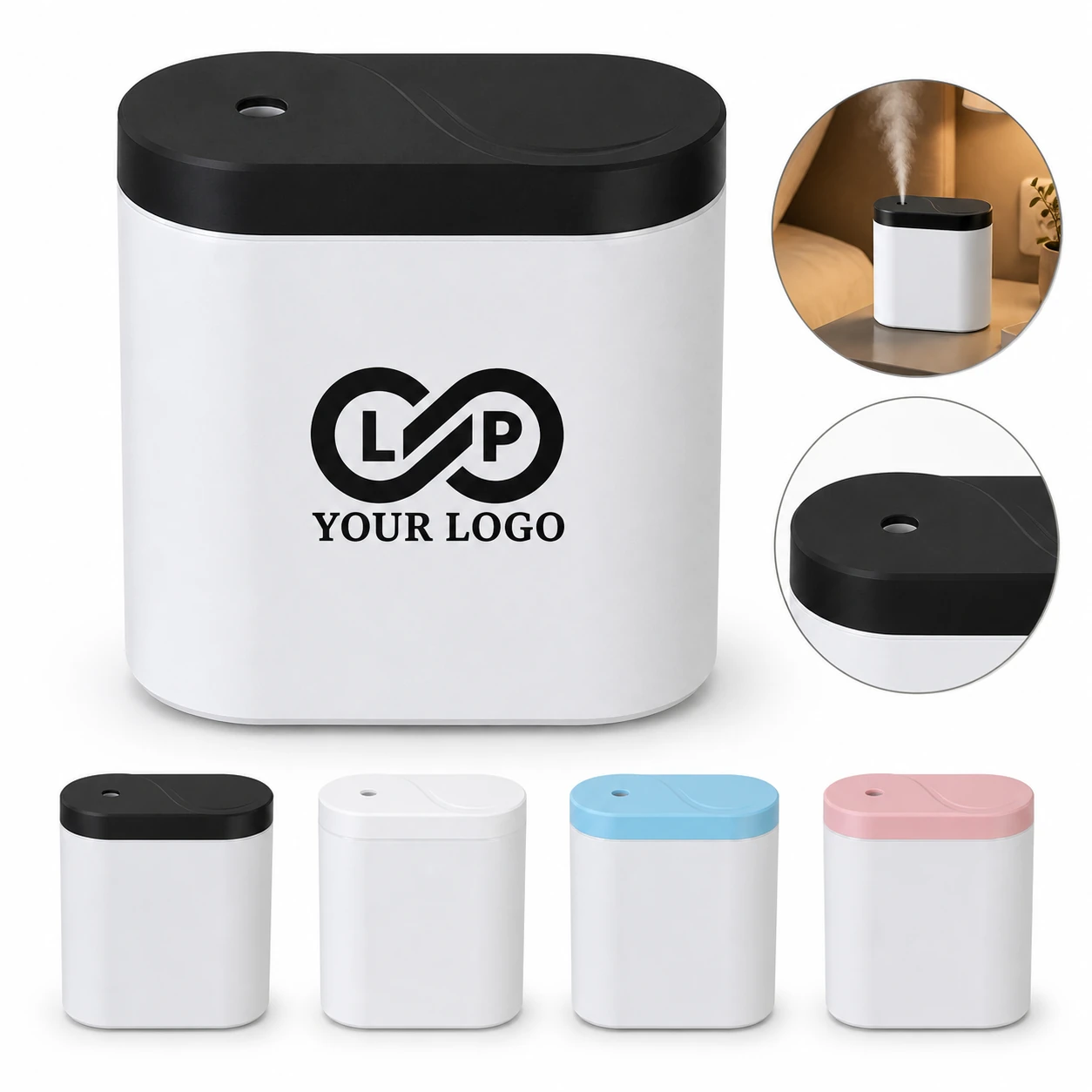 Multi-purpose Plastic Ultrasonic Aromatherapy Diffuser