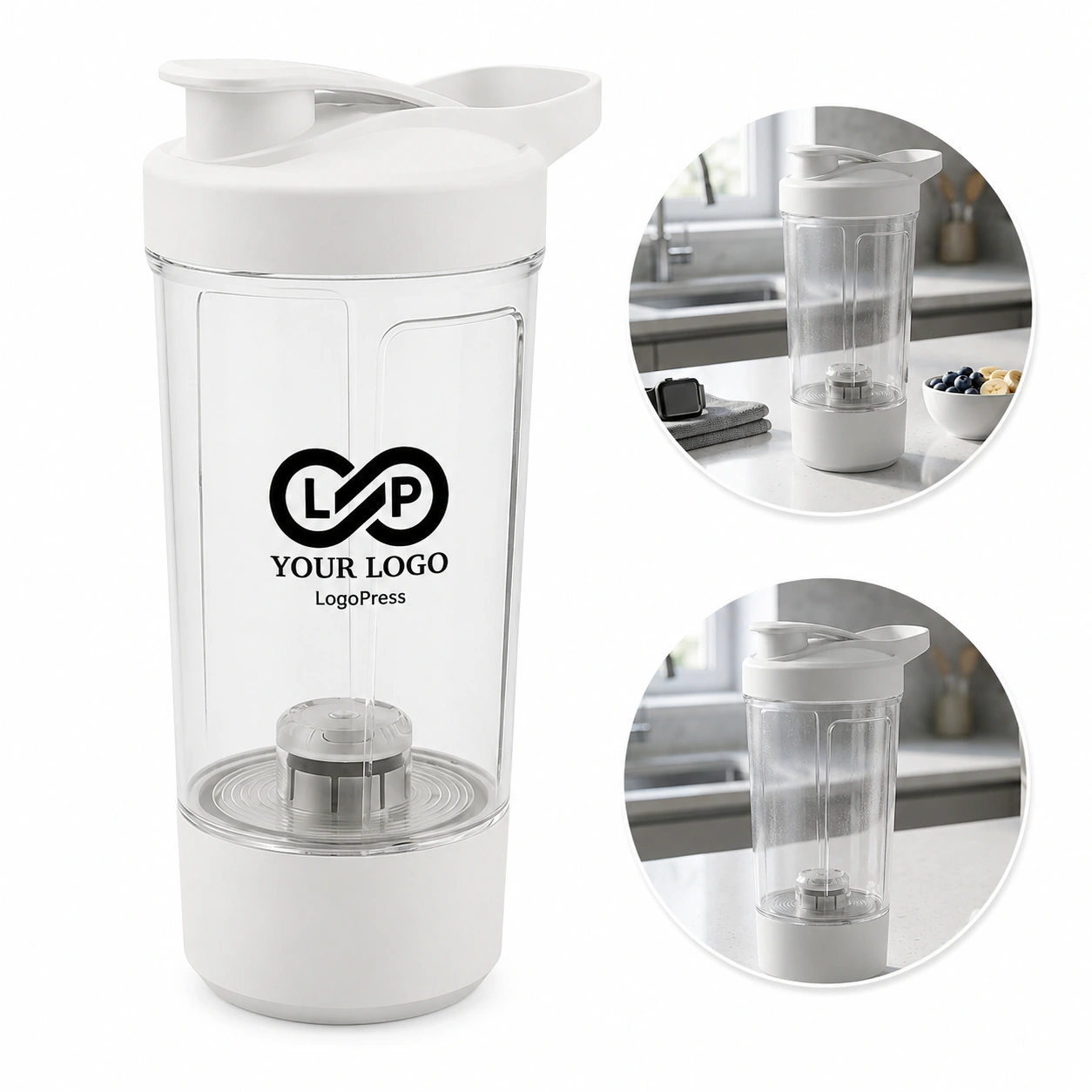 15oz Portable Electric Protein Shaker