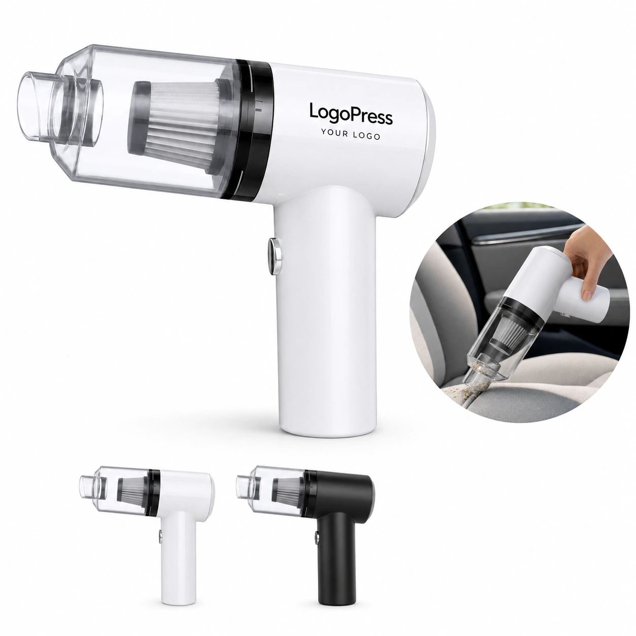 Super Suction Mini Vacuum for Home & Car, Customizable
