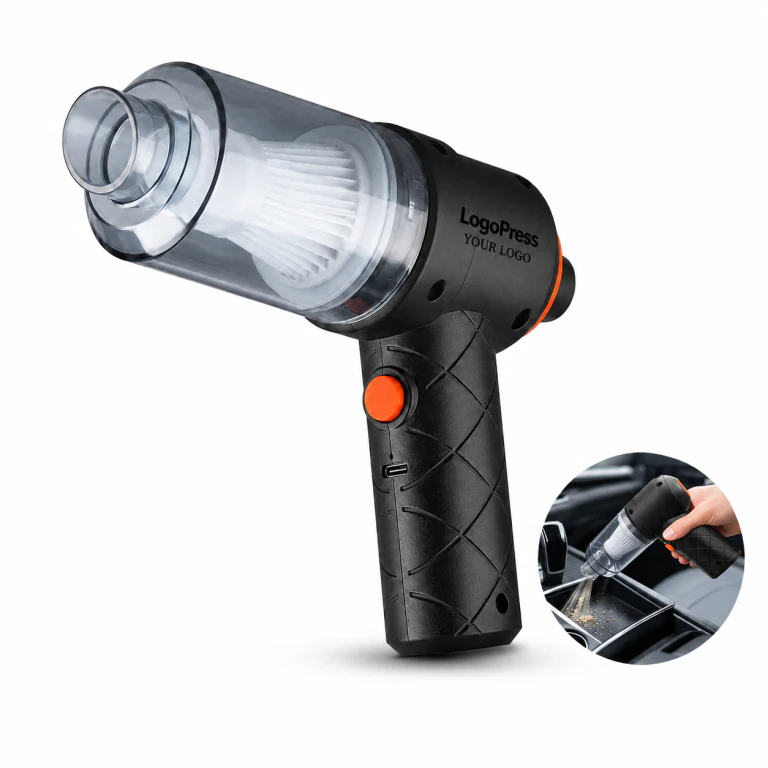Mini Car Vacuum Cleaner with Blowing and Sucking