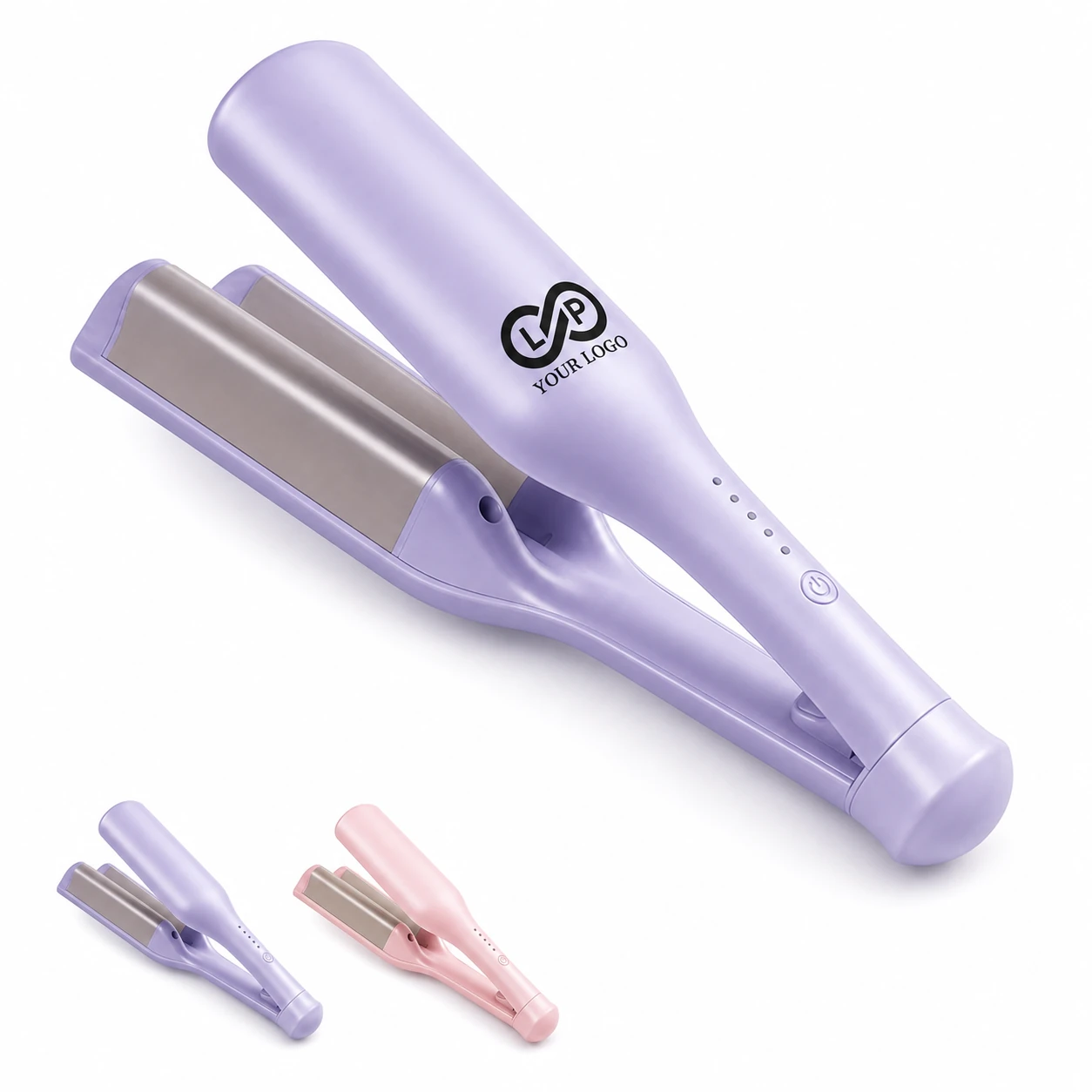 1 1/4 in Long-lasting Curling Iron with 5 Heat Settings for Beginners