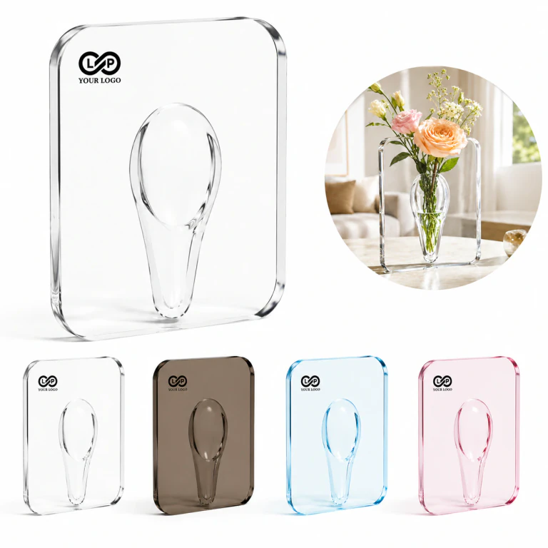 High-Quality Plastic Photo Frame Shaped Flower Vase for Decor & Gifts