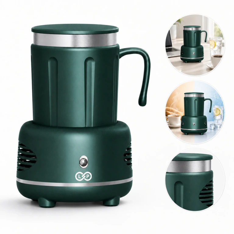 Home Office 2 in 1 Coffee Warmer with Beverage Cooler
