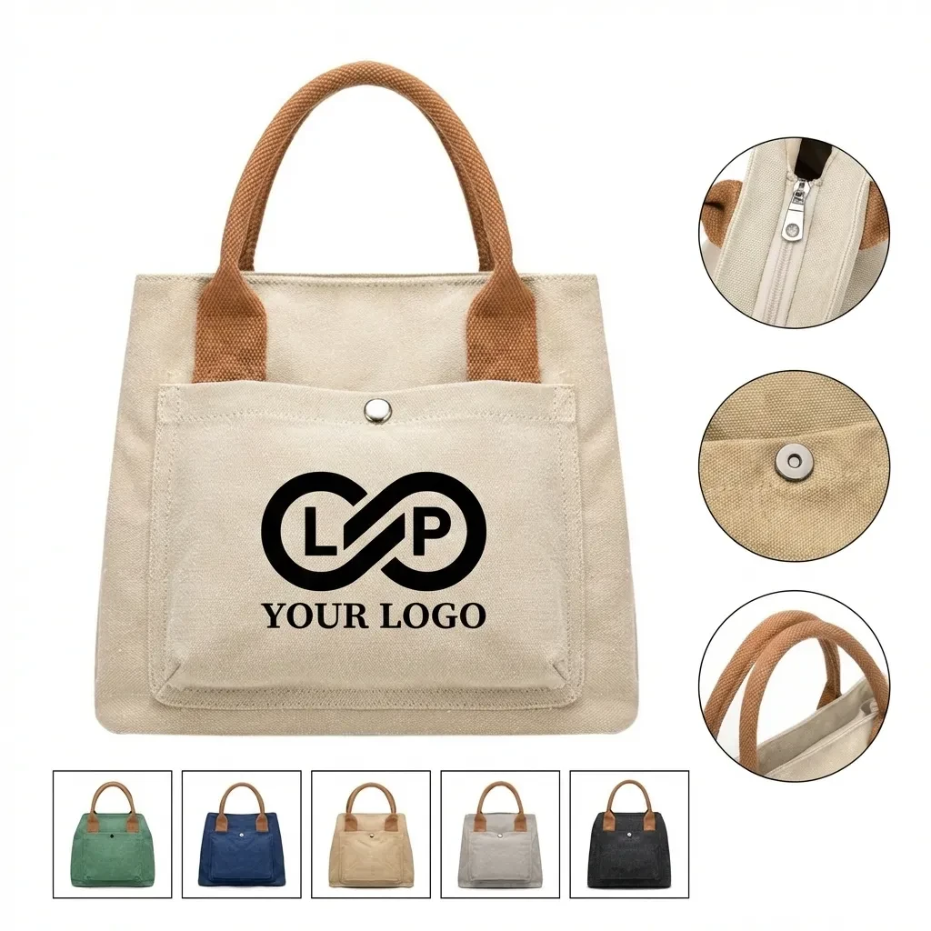 Vintage Canvas Tote Bag