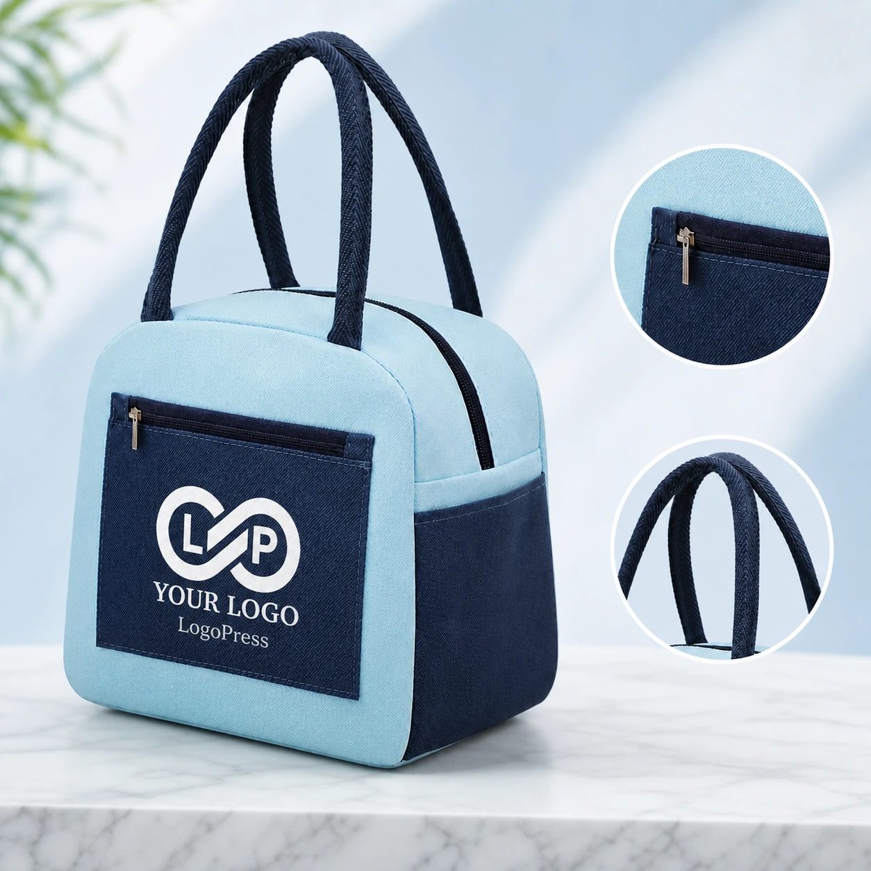 Reusable Work Office Picnic Tote Insulated Lunch Cooler Bag