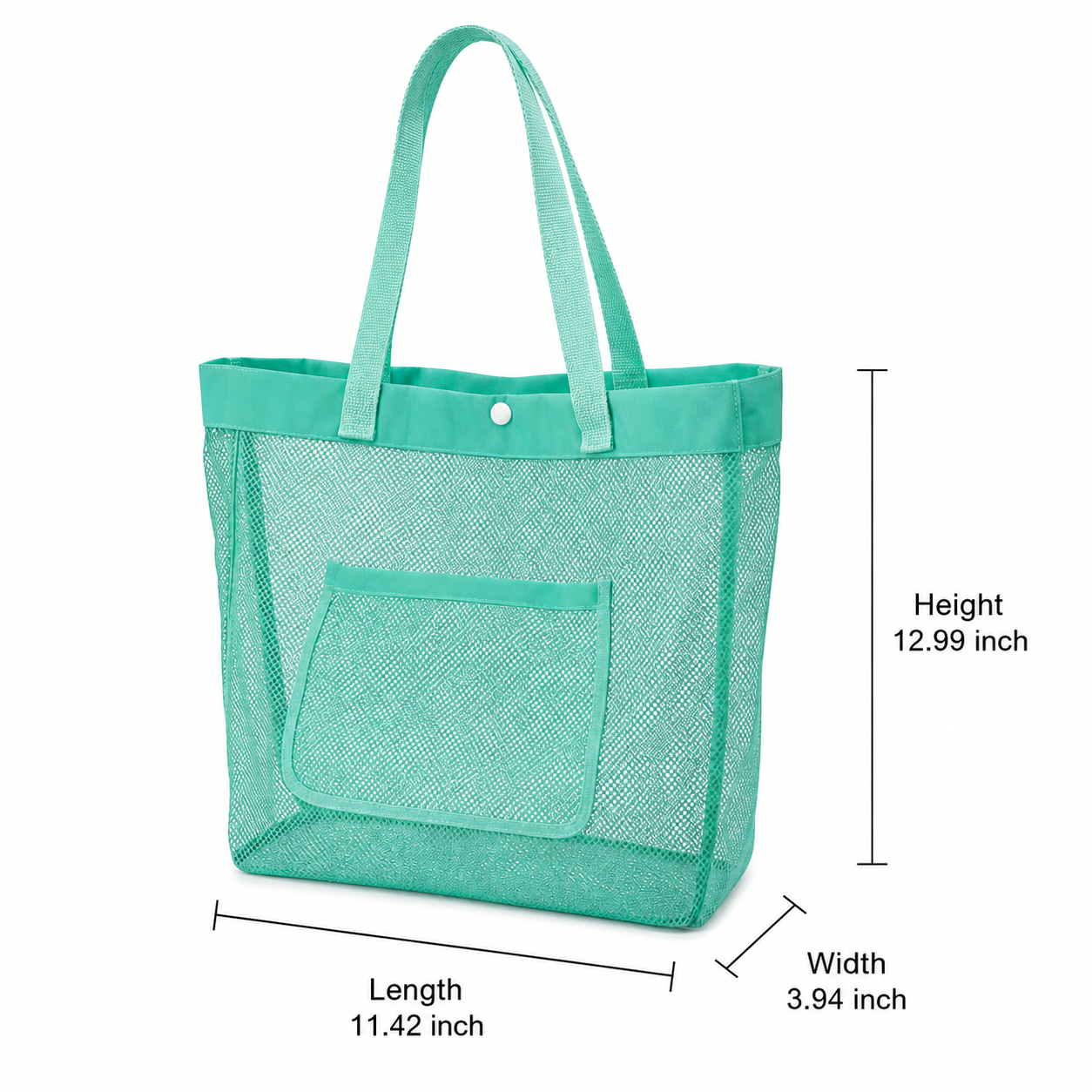Foldable Sandproof Mesh Beach Bag, Sand - Free