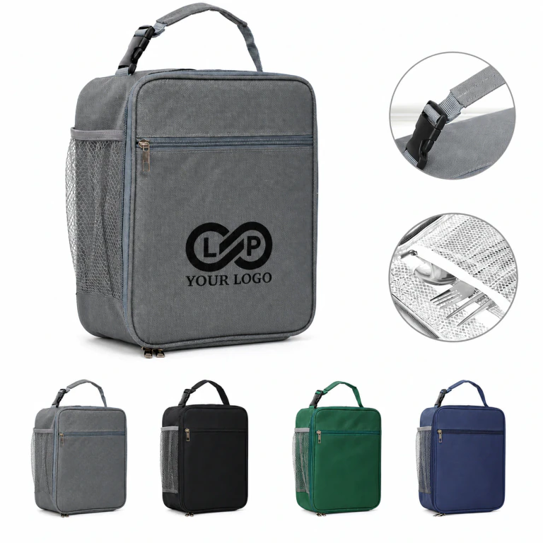 Durable Oxford Thick Insulated Lunch Box Cooler Tote Bag