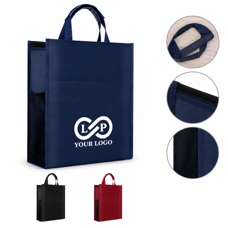Oxford Waterproof Document File Bag with Zipper