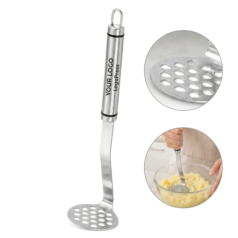 Multi-purpose Porous Stainless Steel Fruit Vegetable Masher