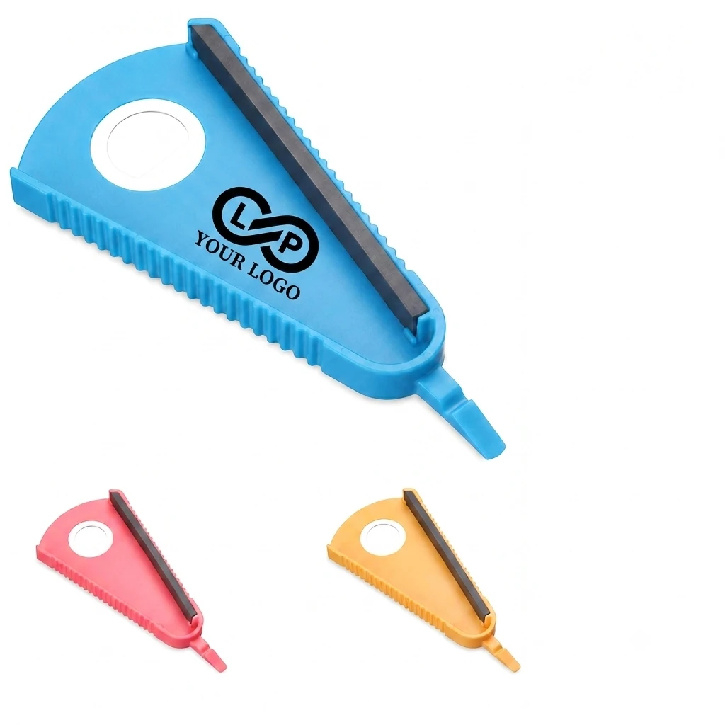 Multifunctional ABS Bottle Can Opener with V-Shaped Design for Seniors