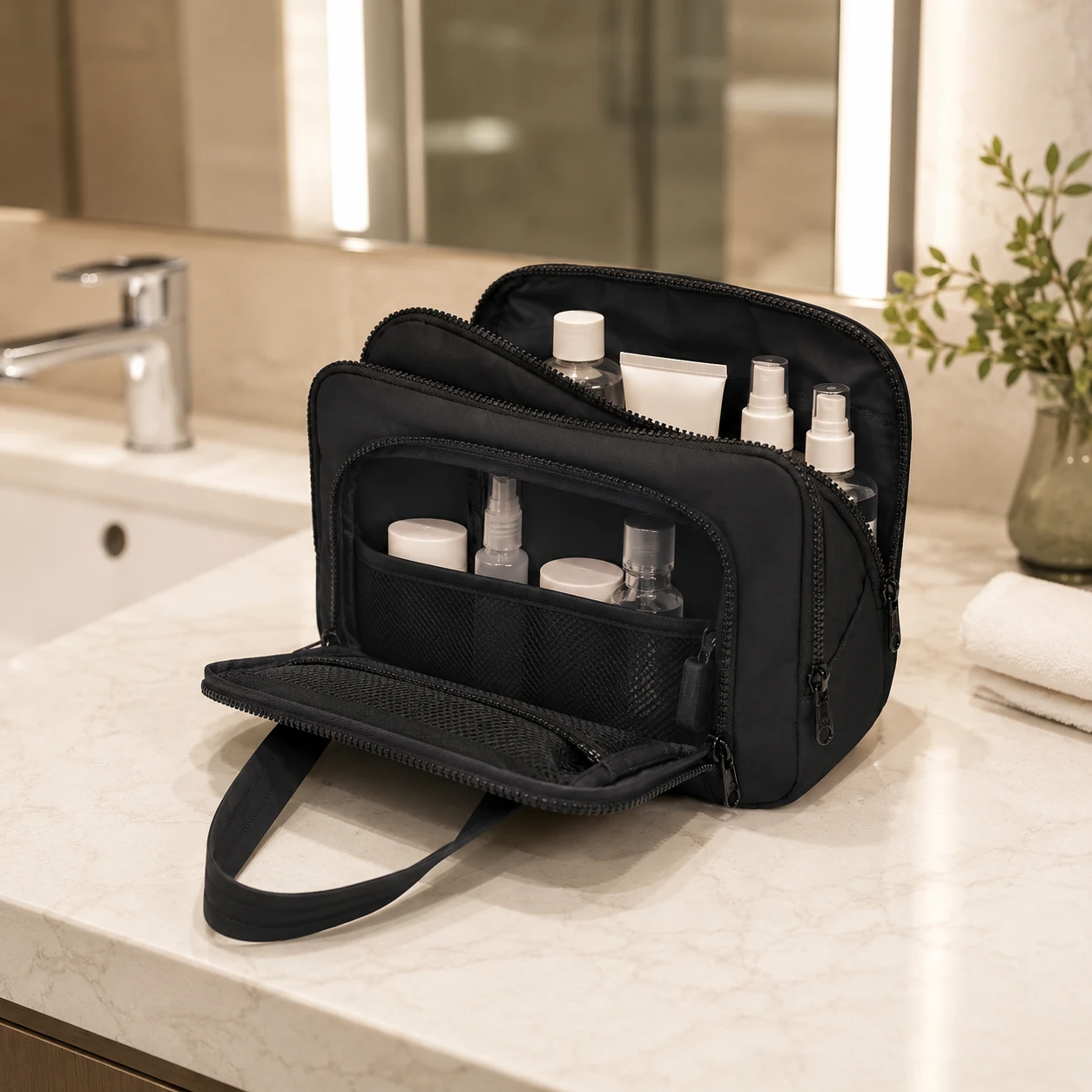 Large Capacity Waterproof Travel Toiletry Bag