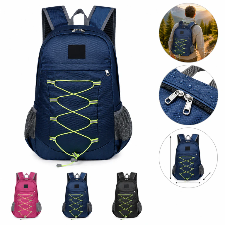 Large Capacity Foldable Waterproof Lightweight Outdoor Backpack