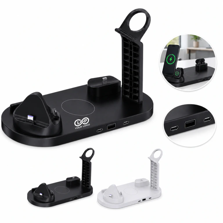 6 in 1 Magnetic Fast Charging Wireless Charger Stand