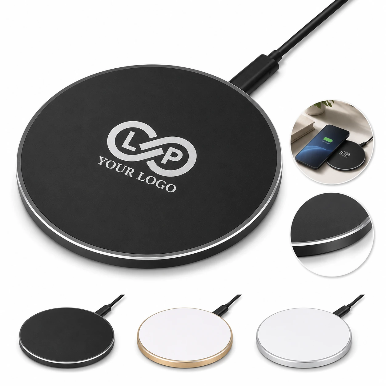 Magnetic Phone Charging Pad Fast Wireless Charger