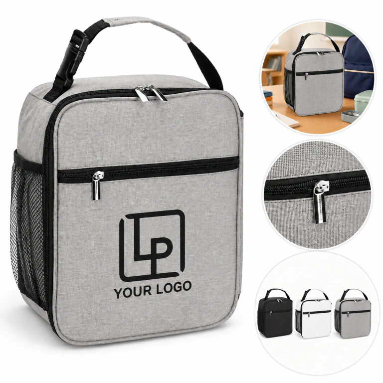 Mini Kids Insulated Lunch Box Soft Thermal Tote with Ice Pack
