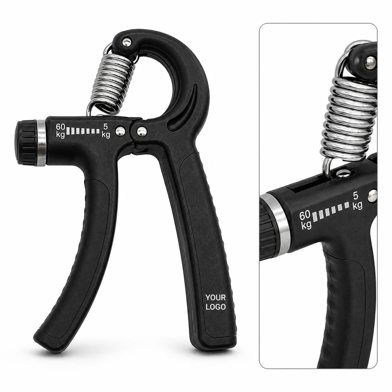 Adjustable Resistance Hand Grip Strengthener with Digital Counter
