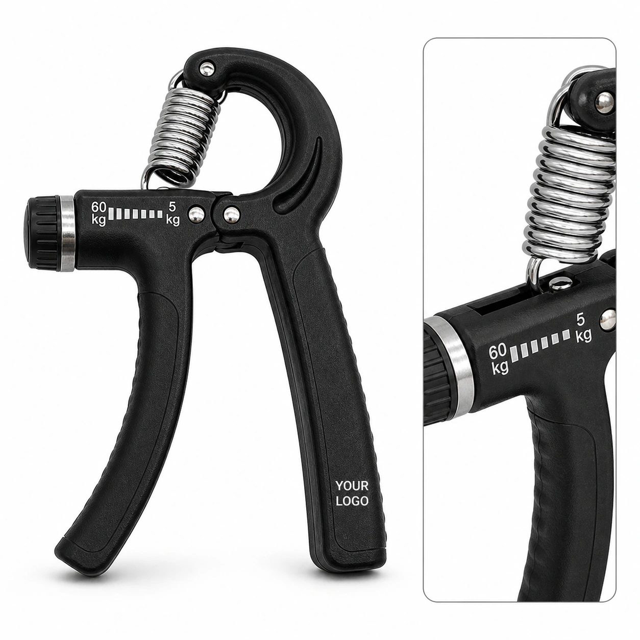 Adjustable Resistance Hand Grip Strengthener with Digital Counter