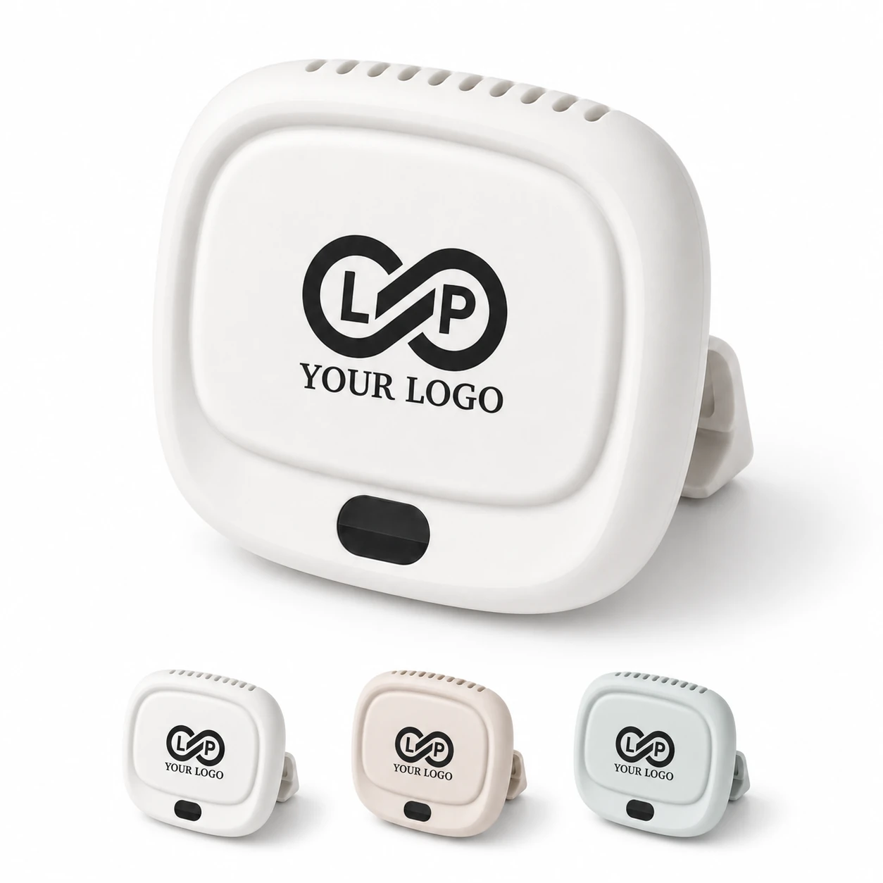 Portable Long-lasting Waist-mounted Fan with Large-capacity Battery