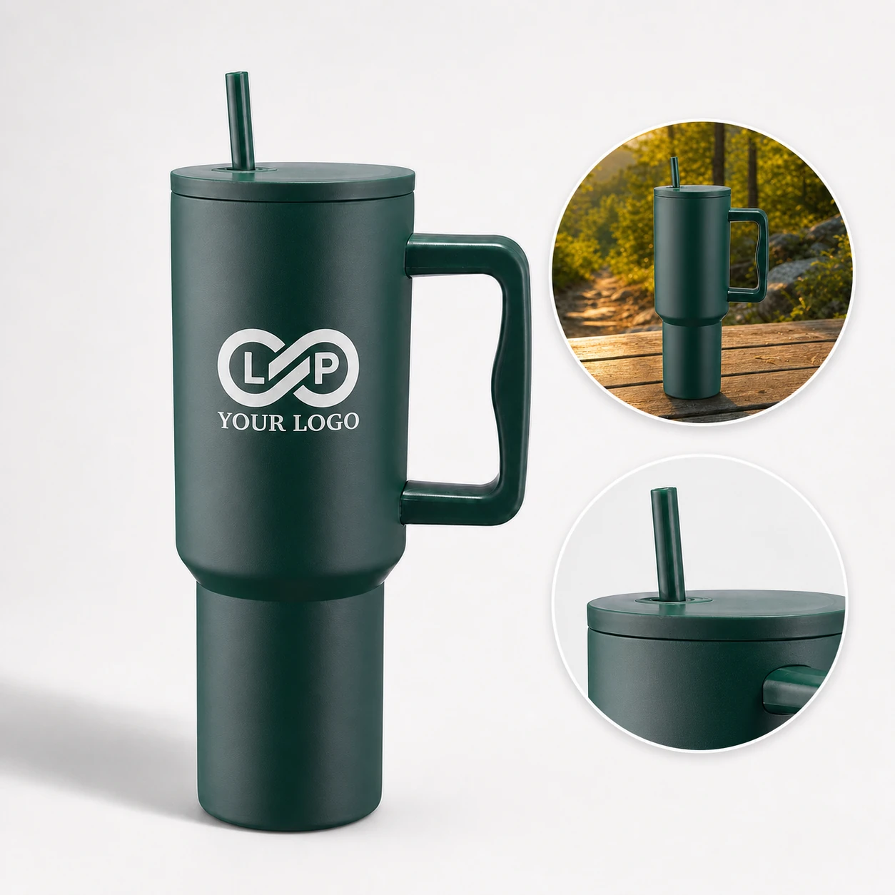 30oz Insulated Stainless Steel Water Bottle for Sports Camping