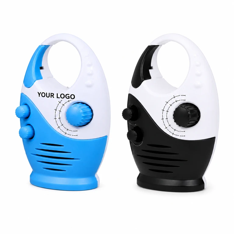 Waterproof Hanging Shower Radio AM/FM with ABS and Built-in Speaker