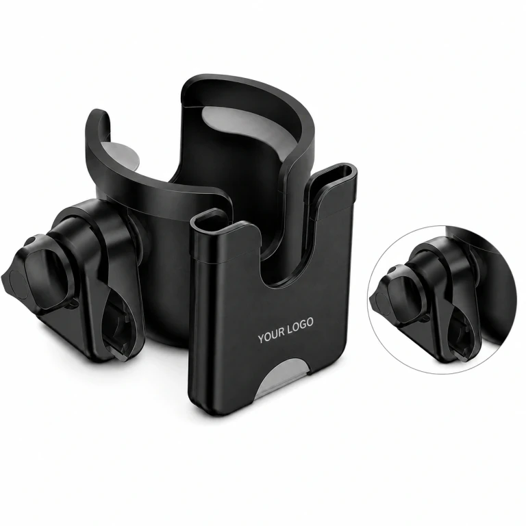 Baby Stroller Cup & Phone Holder Universal Bottle Holder Accessories