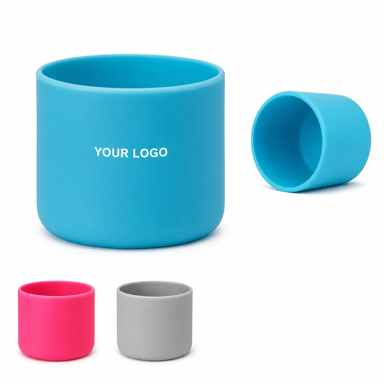 Silicone Anti-Slip Protective Sleeve Water Bottle Boot for 64oz