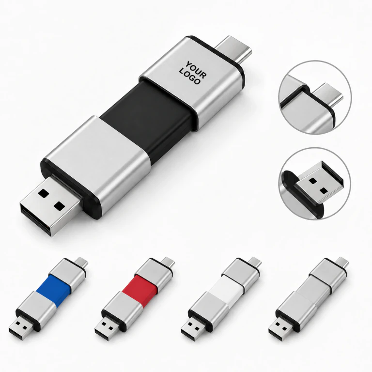 Custom High-Speed Retractable USB Flash Drive Creative Design