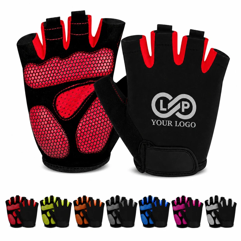 Large Cycling Winter Gloves with Breathable Gel Pad Non-Slip