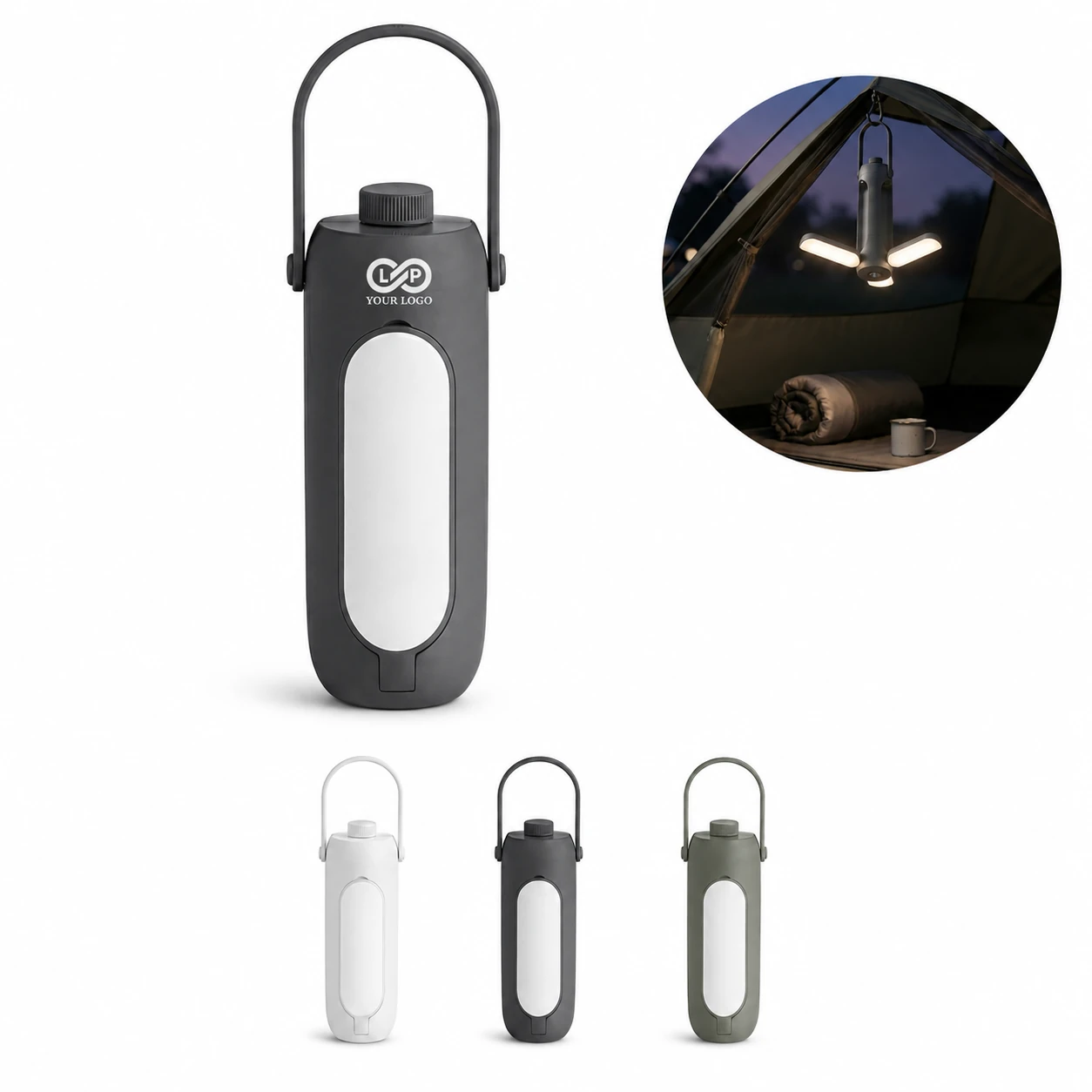 Large Capacity Portable Hanging Tent Folding Camping Light