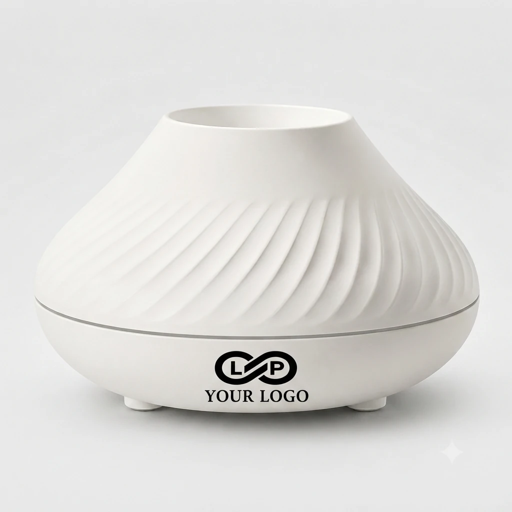 Flame Color Light Portable Auto Power-off Aroma Ultrasonic Humidifier