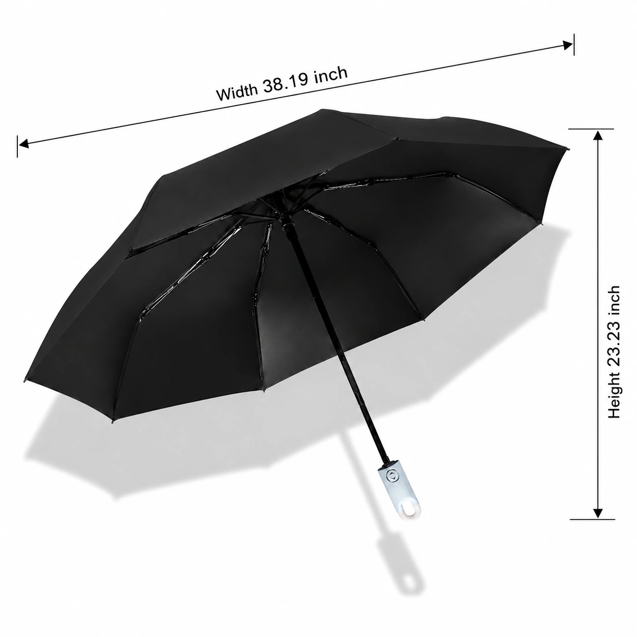 Automatic Portable UV Protection Umbrella with Push-Button & Hook