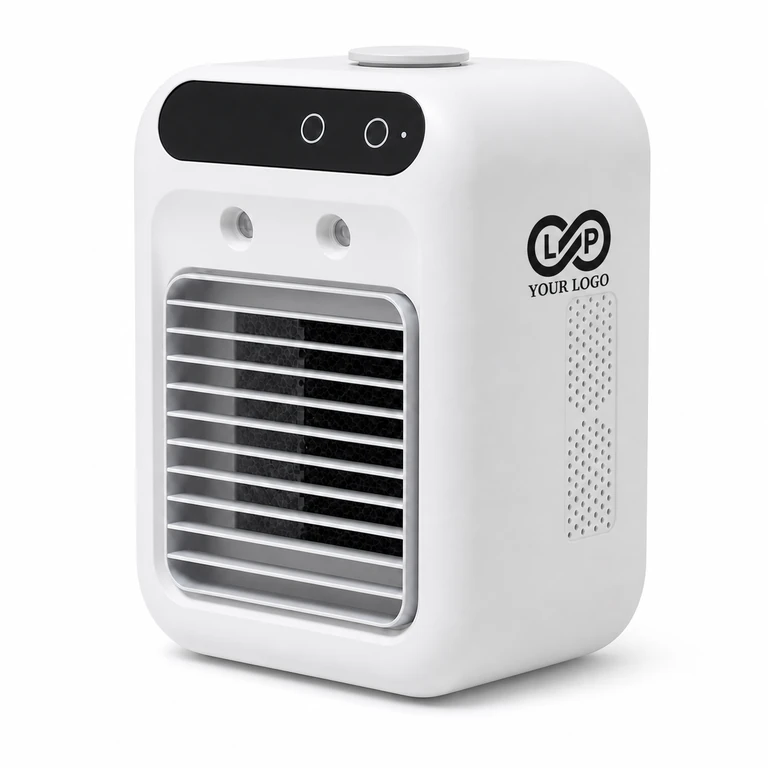 Portable Leafless 5-Speed Rechargeable USB Cooling Fan