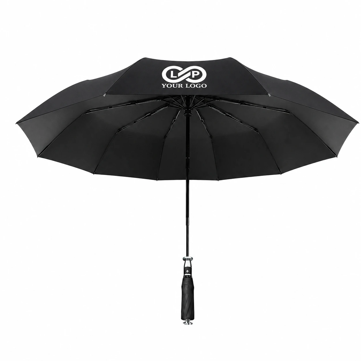 UV Protect Metal Tip Emergency Escape Auto Folding Umbrella