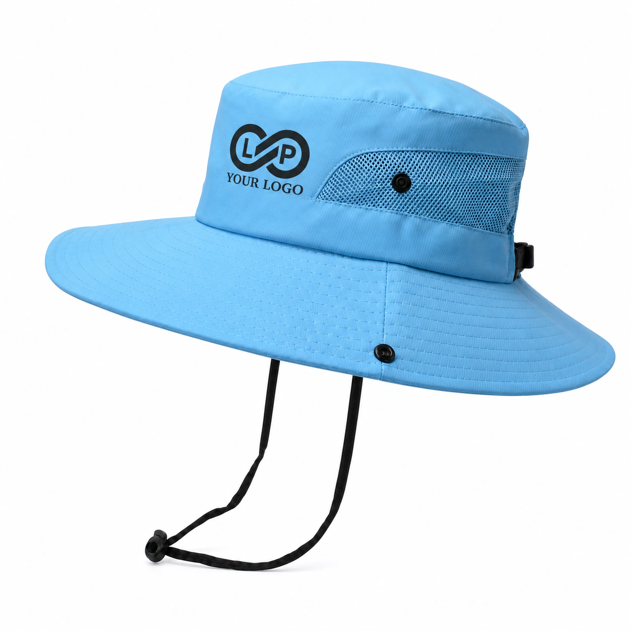 Summer Beach Lightweight Waterproof Foldable Wide Brim Bucket Hat