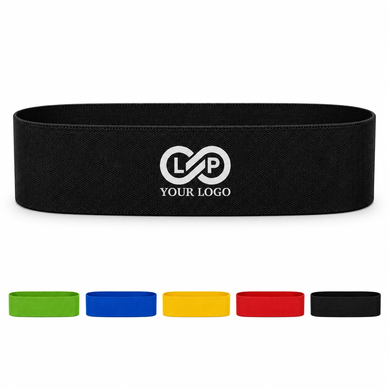 Butt Resistance Bands For Women - 5 Piece Loop Set