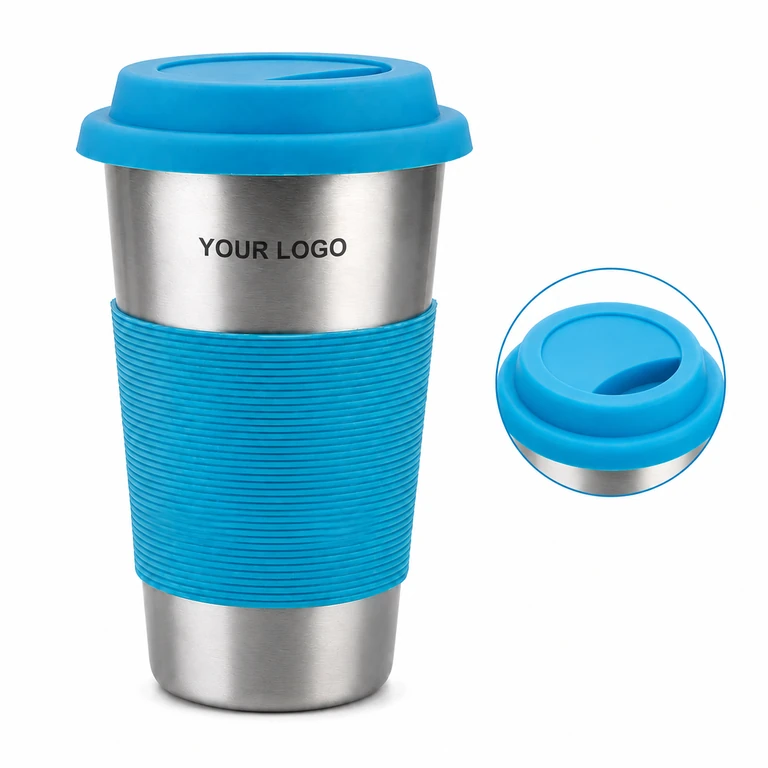 Stainless Steel Beer Travel Thermal Mug with Leak-Proof Lid