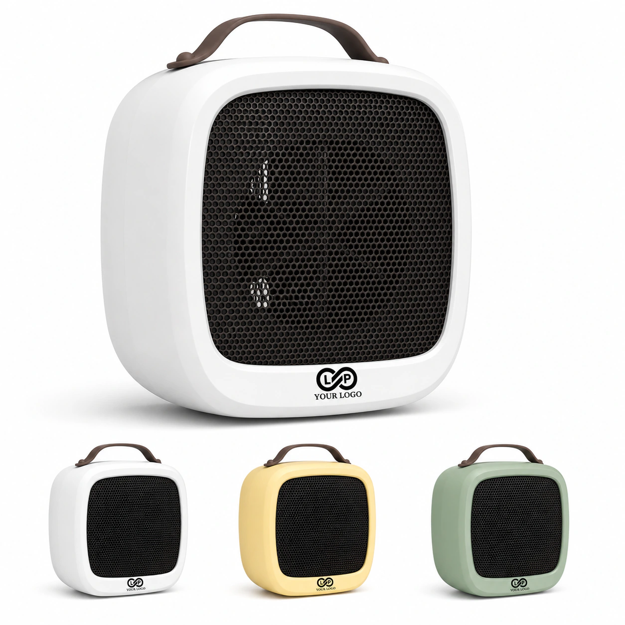 Home bedroom office small desk heating fan space heater