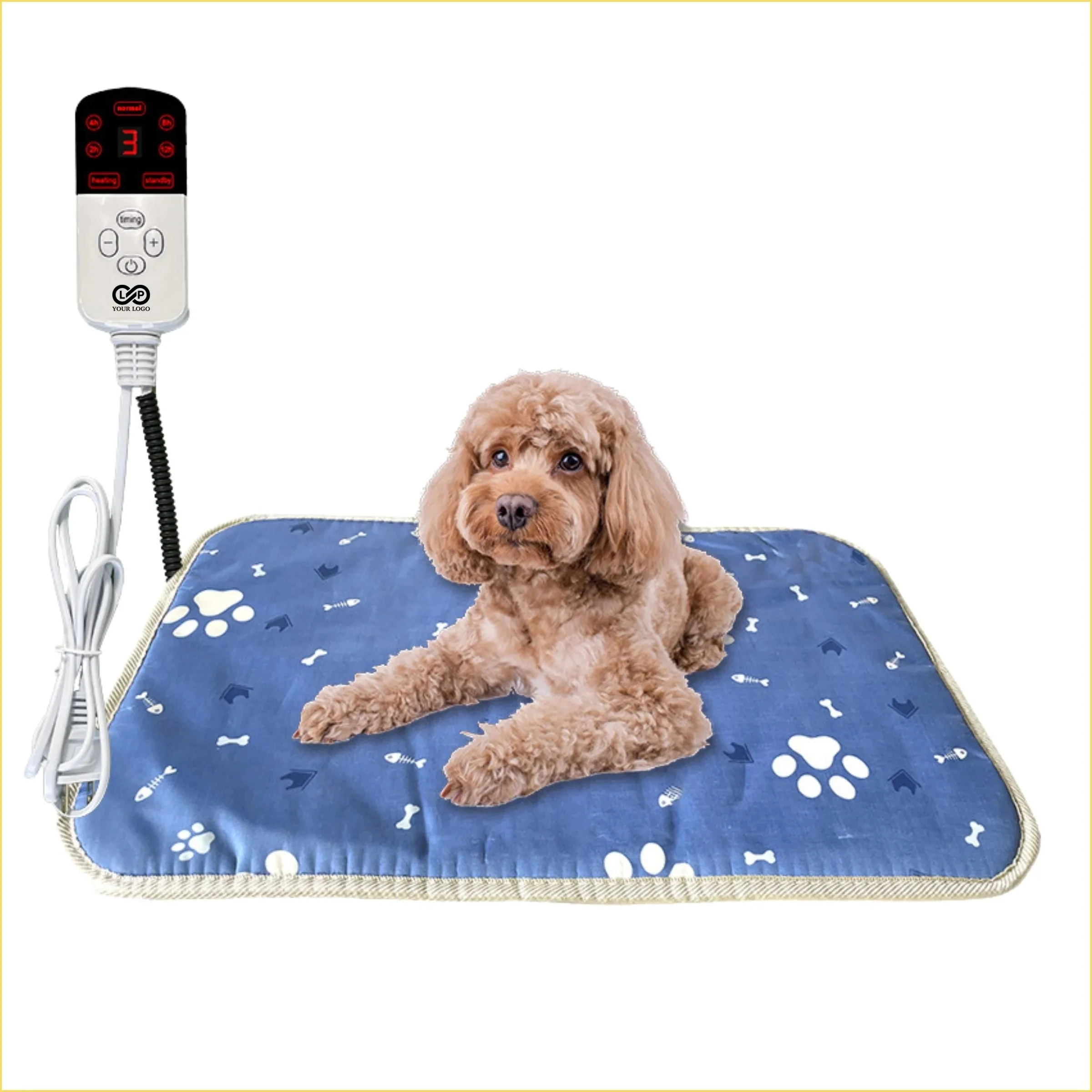 Leather Anti-Scratch Bite Cat Dog 110V Fast Heating Electric