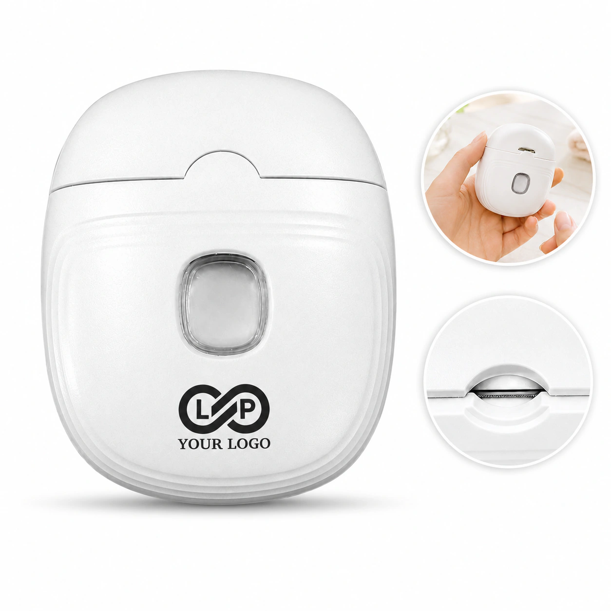Anti-splash Anti-pinch Electric Nail Clipper for Children Adults