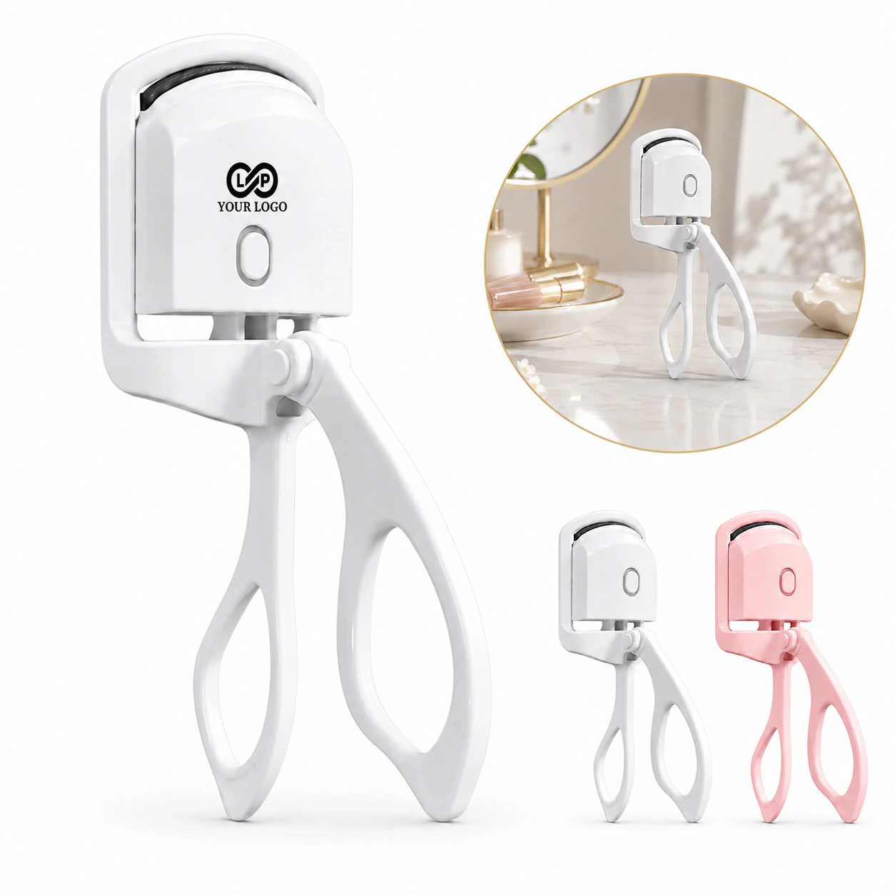 Natural Curl Long-lasting Shaping Heated Eyelash Curler