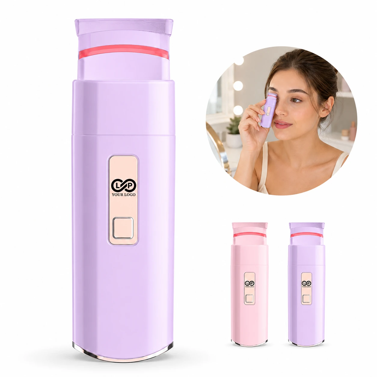 Natural Curl Long-lasting Shaping Heated Eyelash Curler