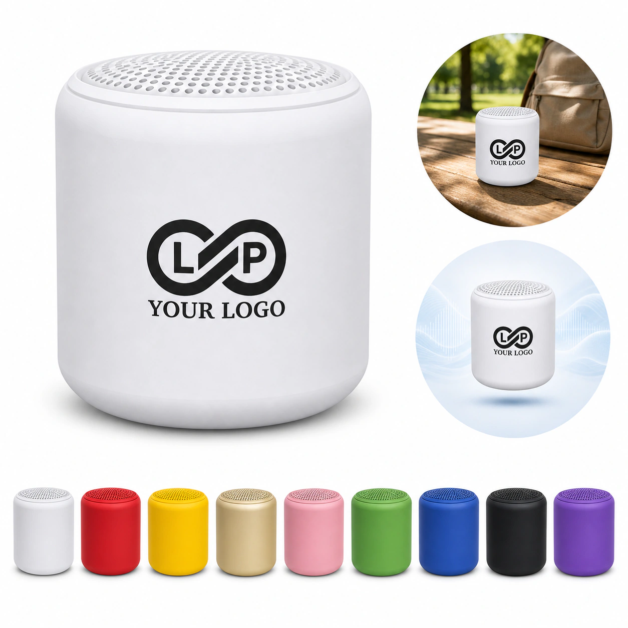 Outdoor Mini Lanyard Macaron Bluetooth Speaker