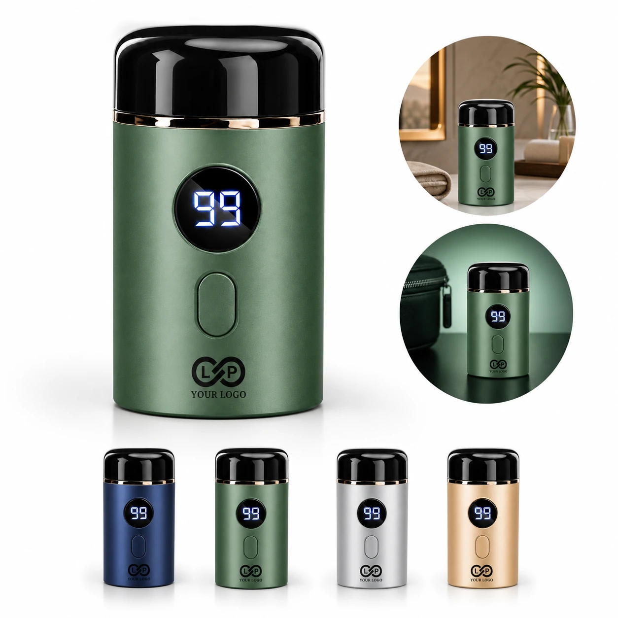 Washable Rechargeable Portable Mini Electric Shaver for Men