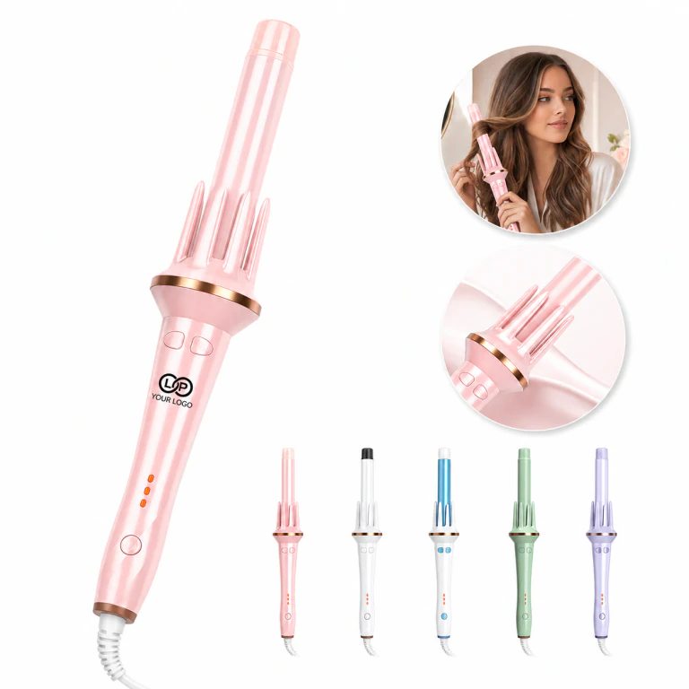 1 in Ceramic Auto Negative Ion Adjustable Heat Curling Wand